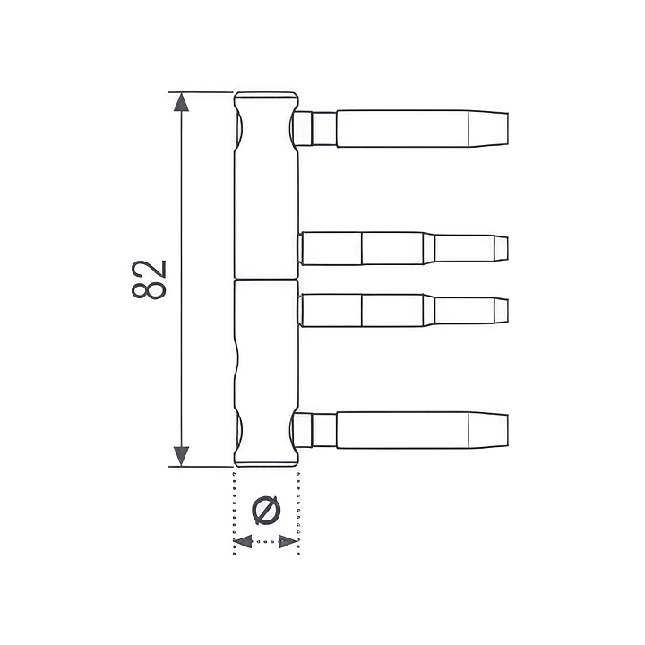 Technical drawing of 3D-matic