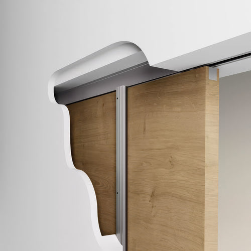 Close-up of Aluframes Pocket sliding mechanism