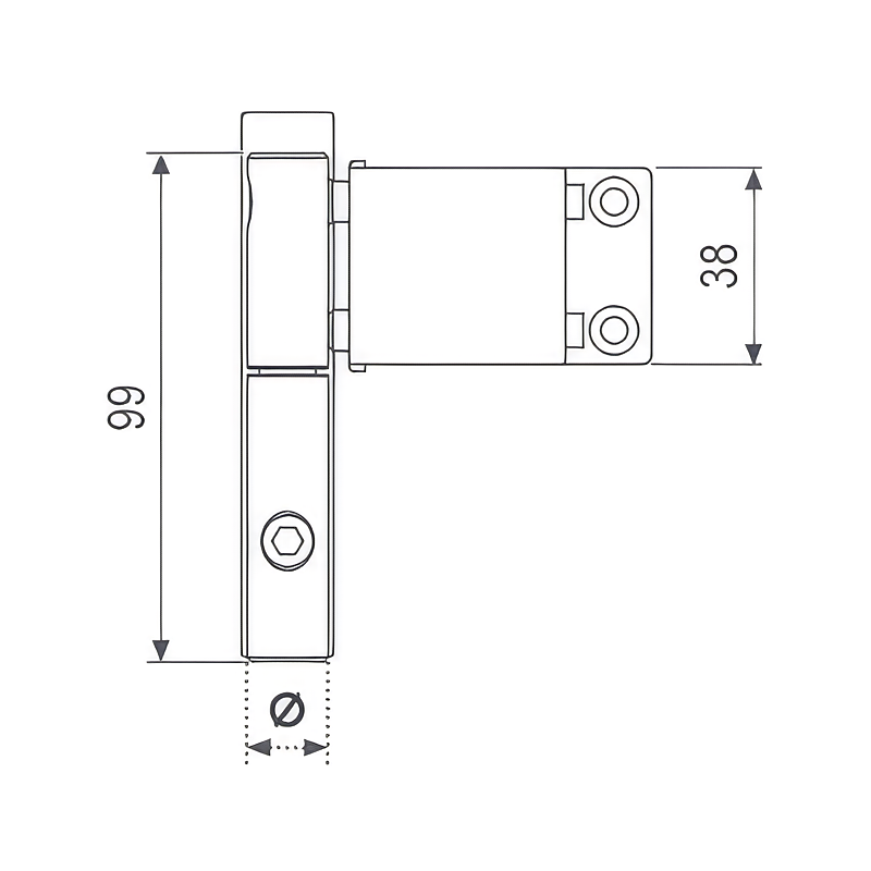 Technical drawing of Cartesio