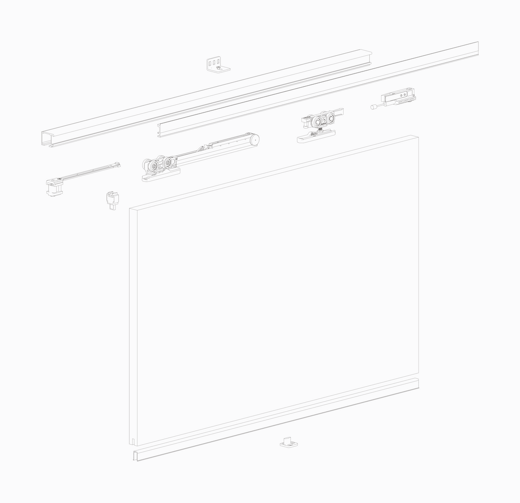 Eccletica Fluid technical drawing