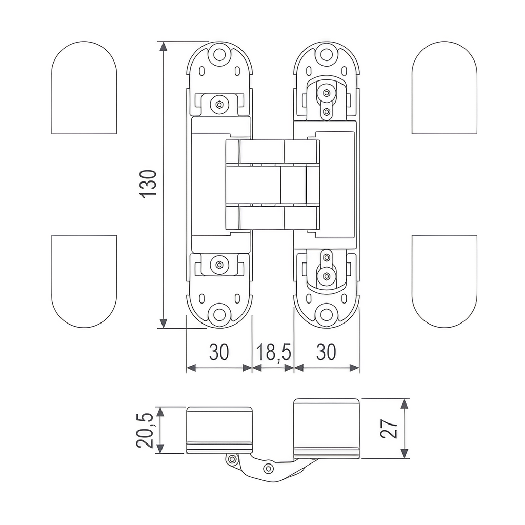 Technical drawing of Eclipse 2.1