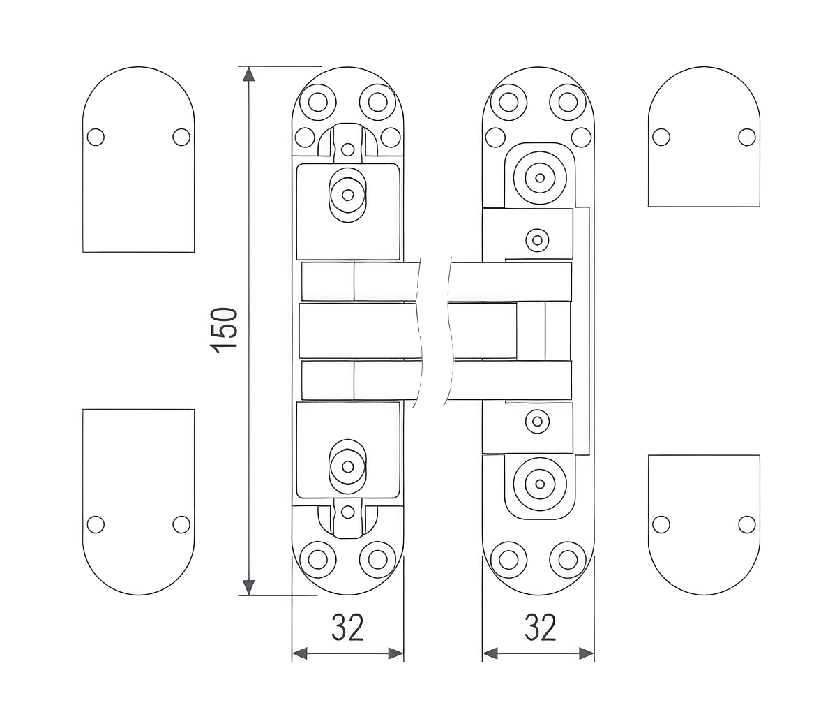 Technical drawing of Eclipse Self