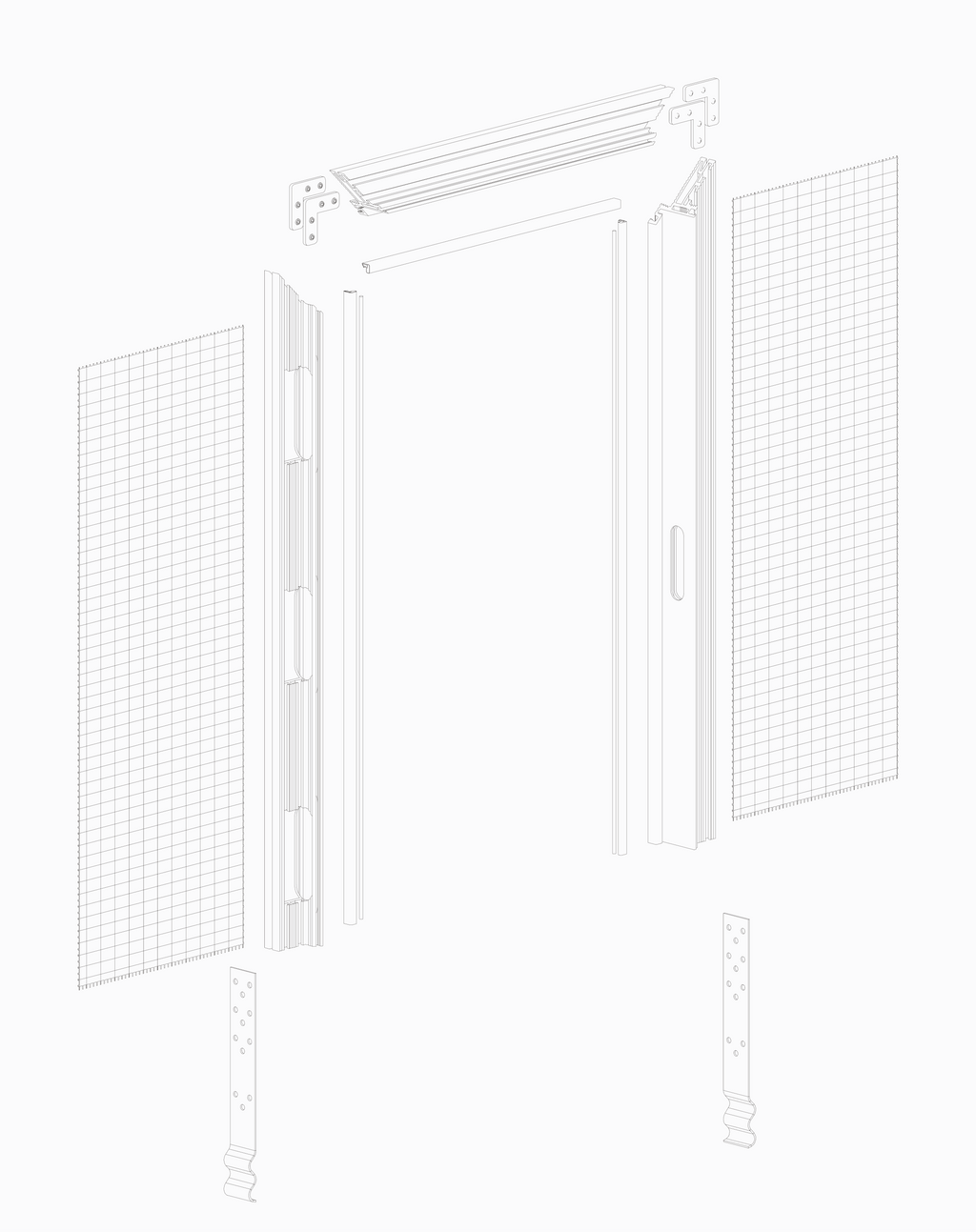 Technical drawing of Fusion Glass