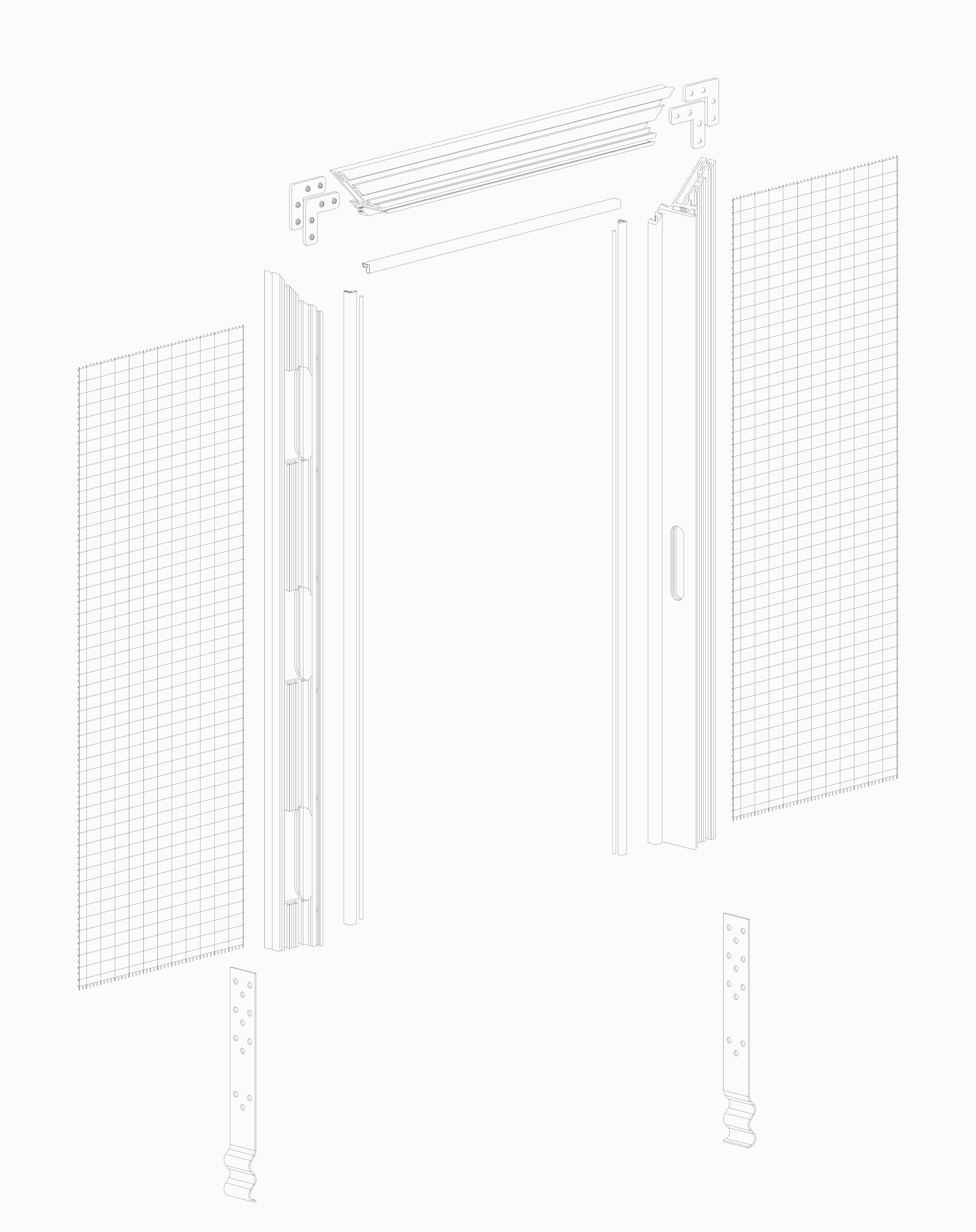 Technical drawing of Fusion Glass
