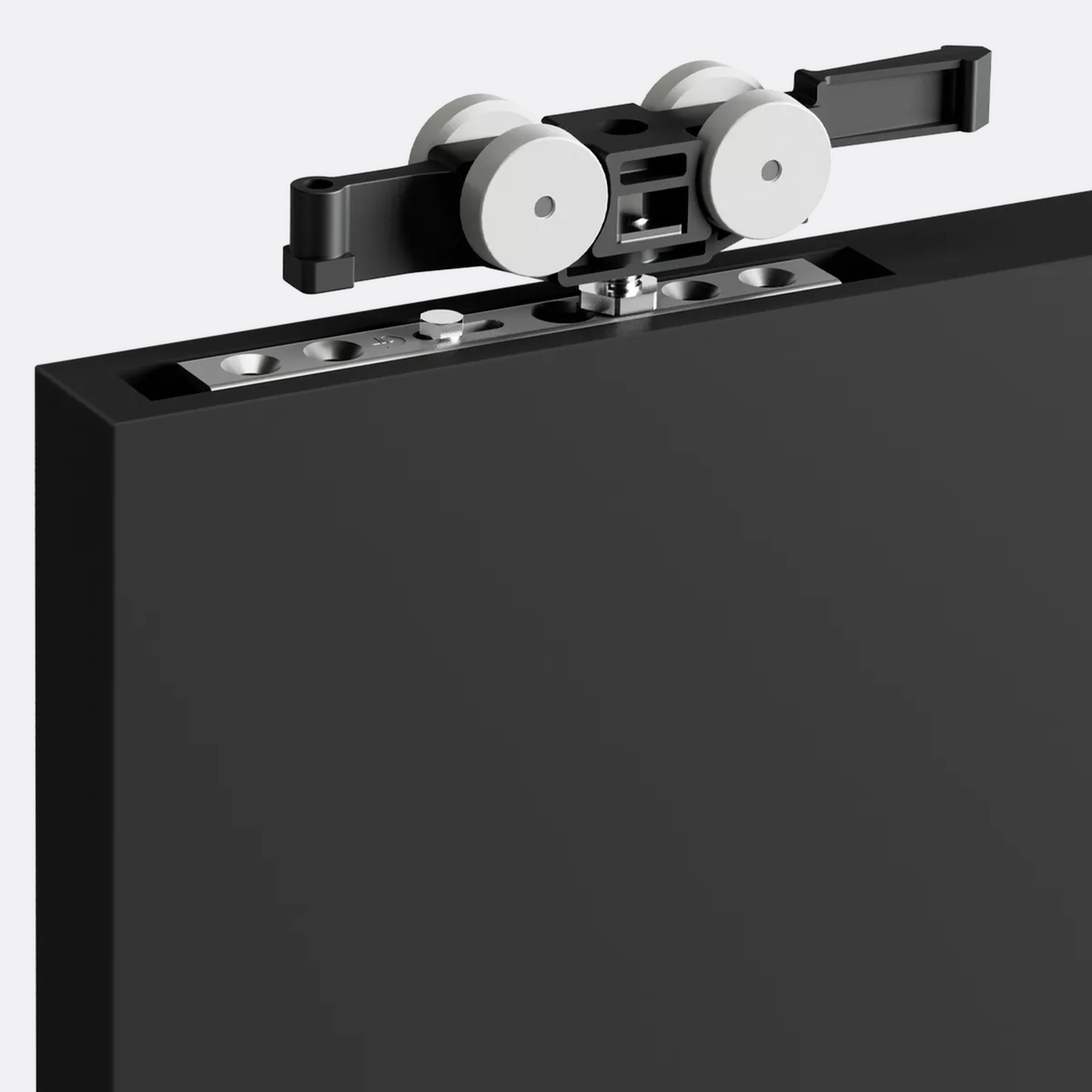 Close-up of Hide Basic's door mechanism