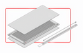 Invisible Straightener technical drawing