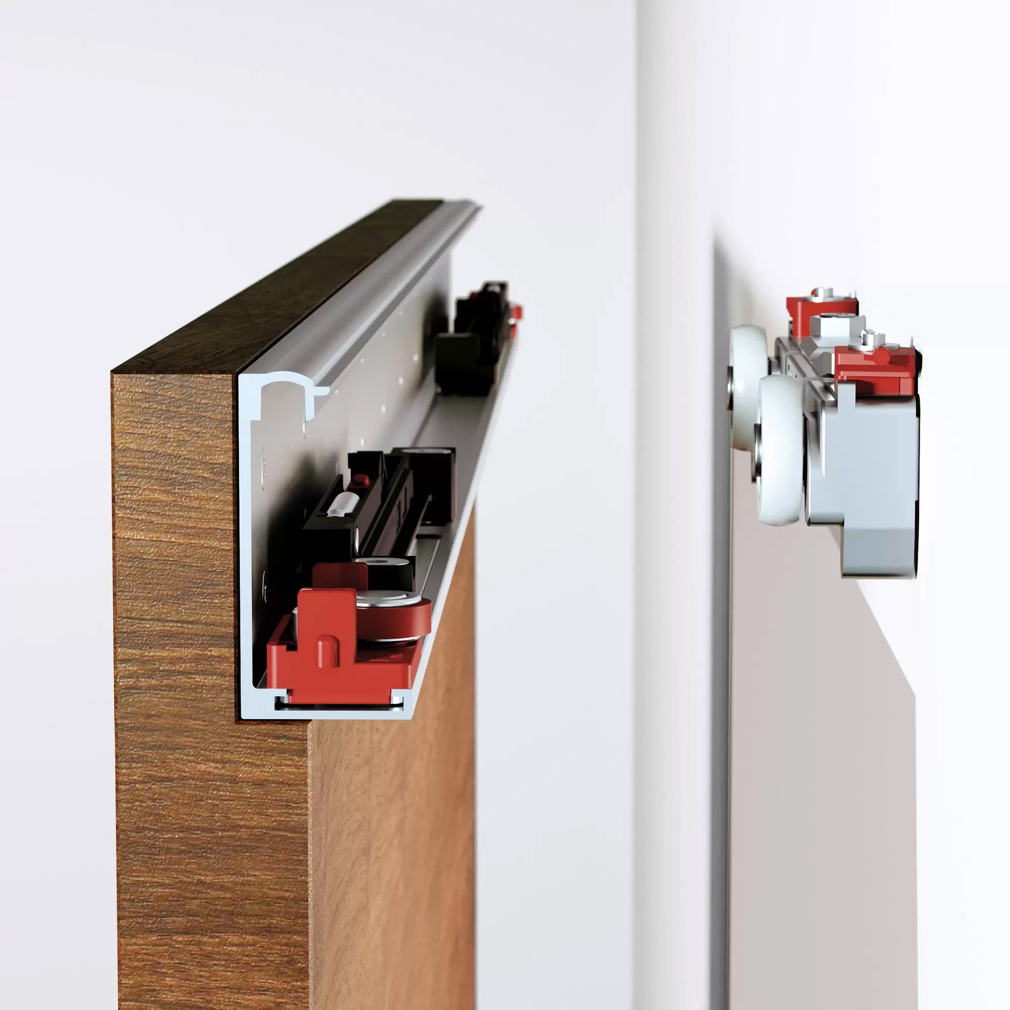 Close-up of Magic2's sliding mechanism