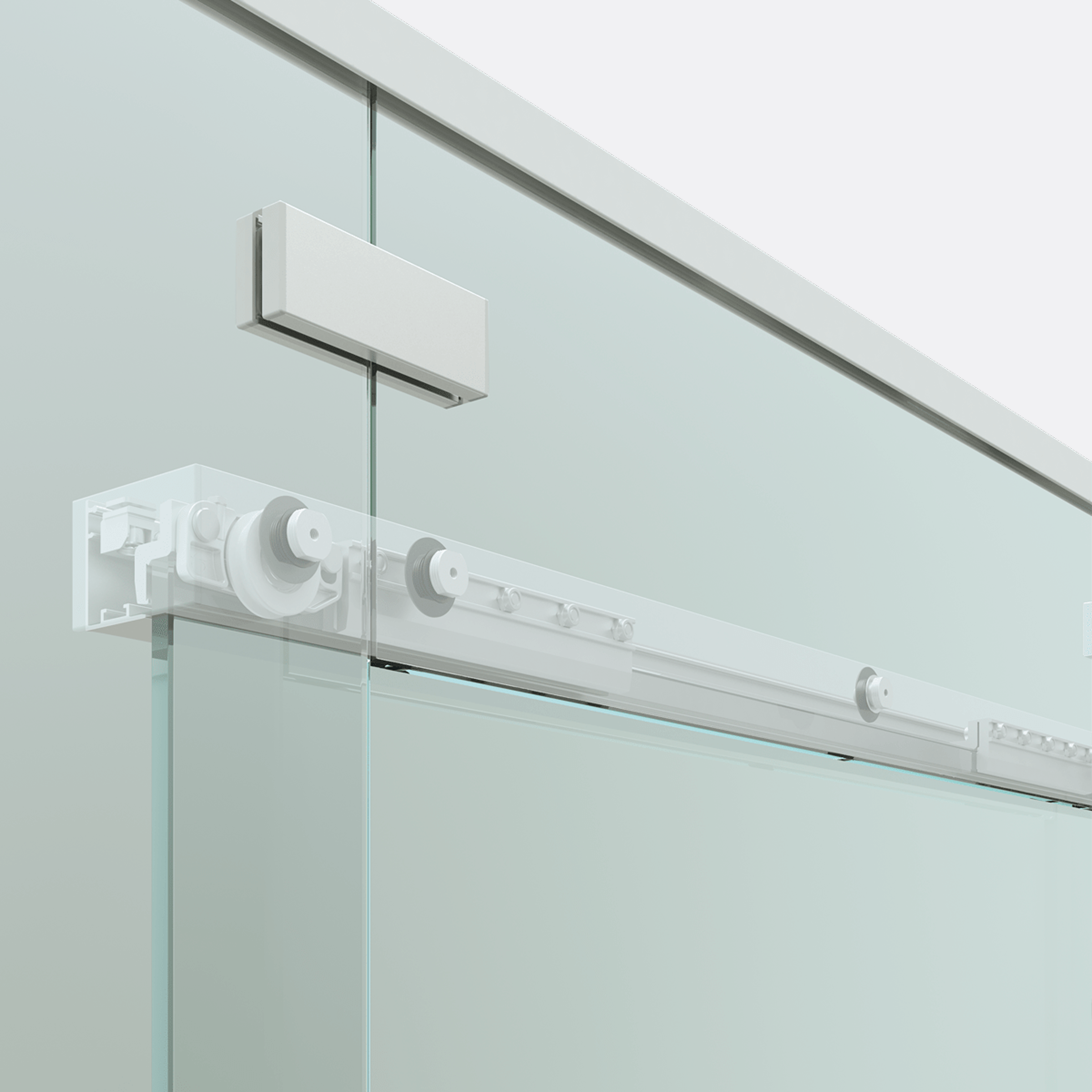 Close-up of Micro 50 Fix's door mechanism