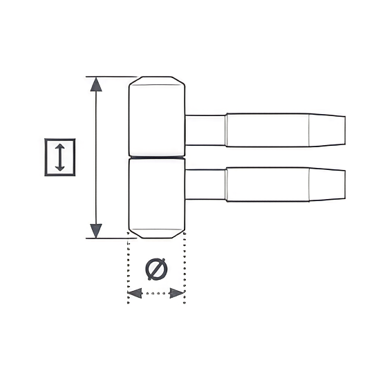 Technical drawing of Mod. 113