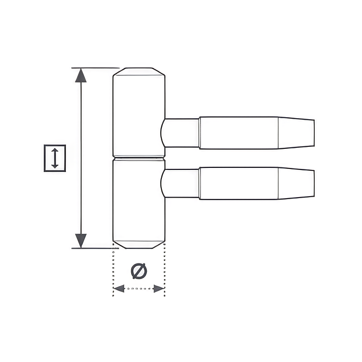 Technical drawing of Mod. 118