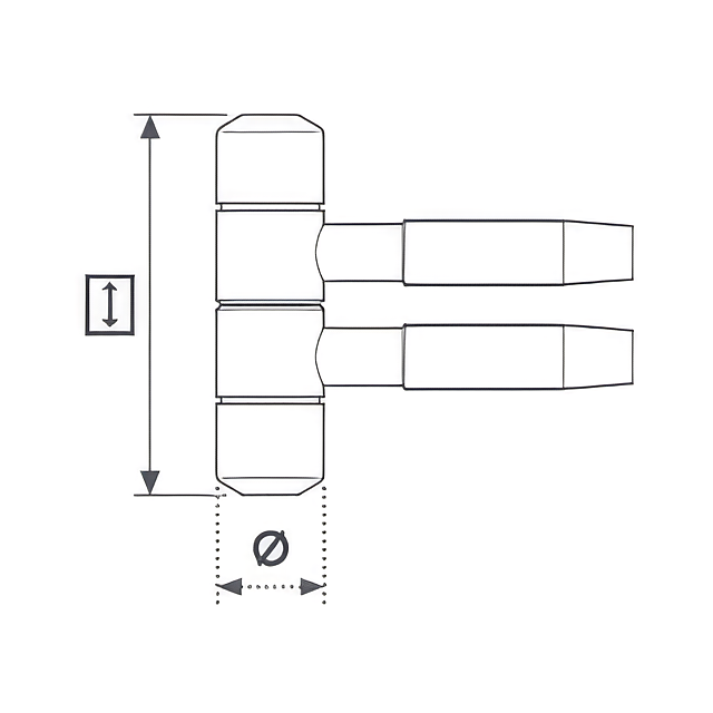 Technical drawing of Mod. 119