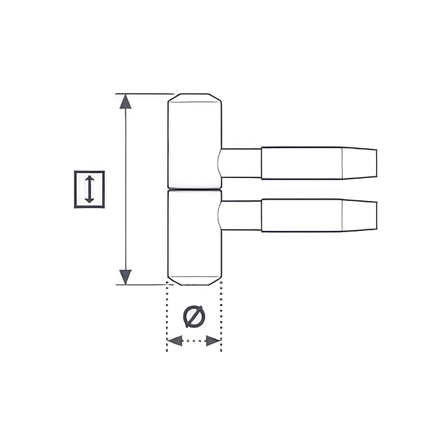 Technical drawing of Mod. 120