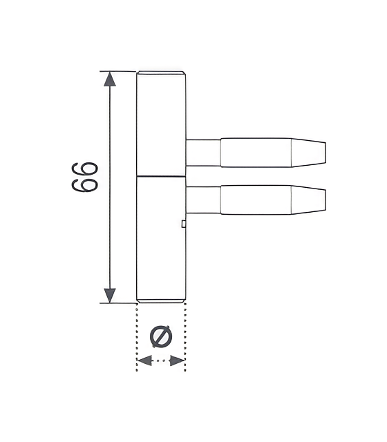 Technical drawing of Mod. 159