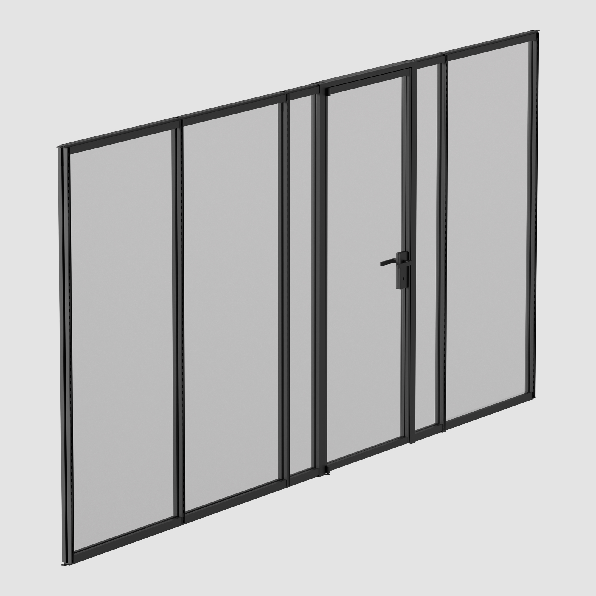 Pivot Grid swinging doors