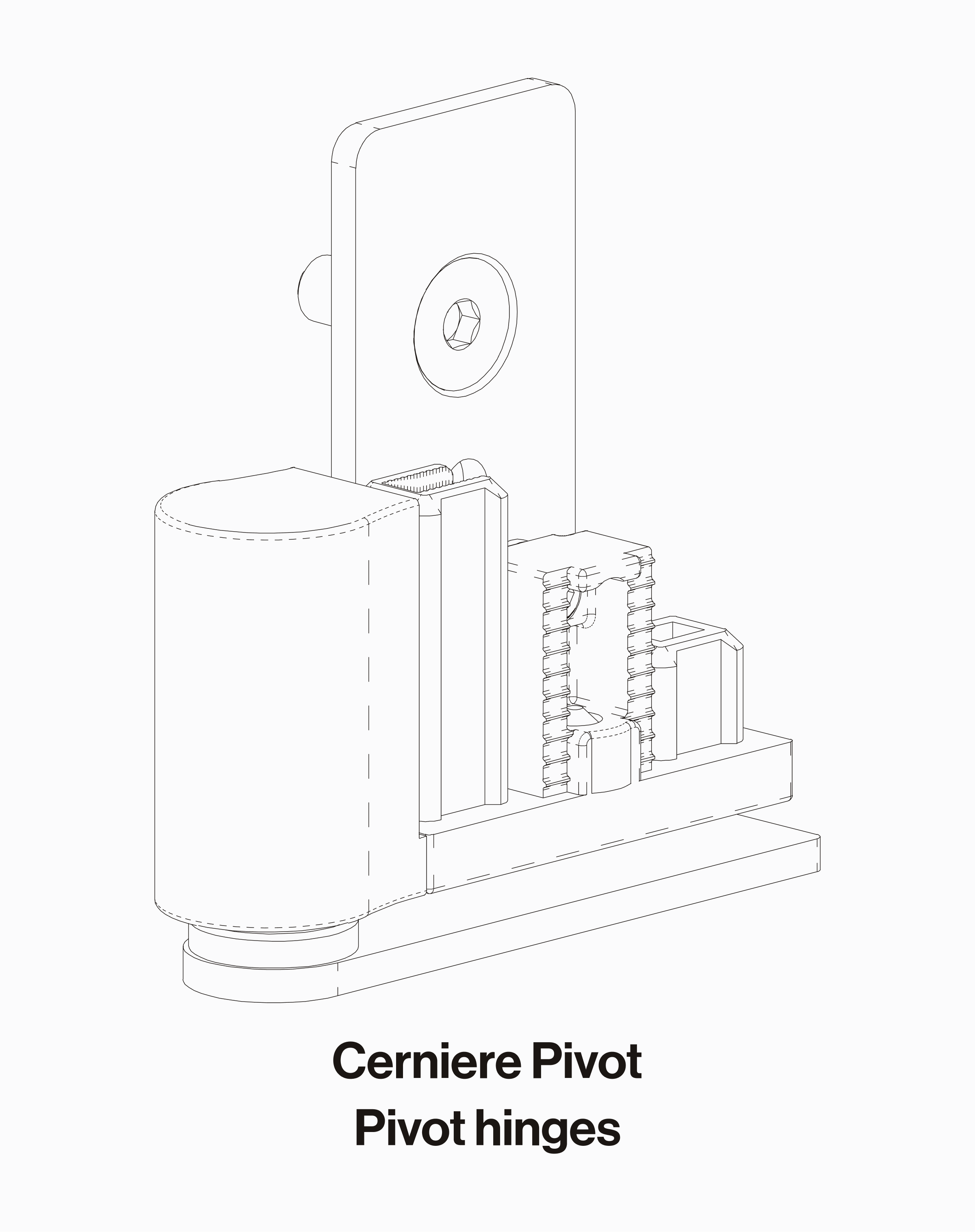 Technical drawing of Pivot