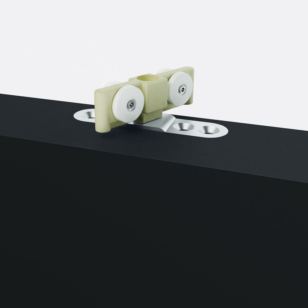 Close-up of Pratico's folding mechanism