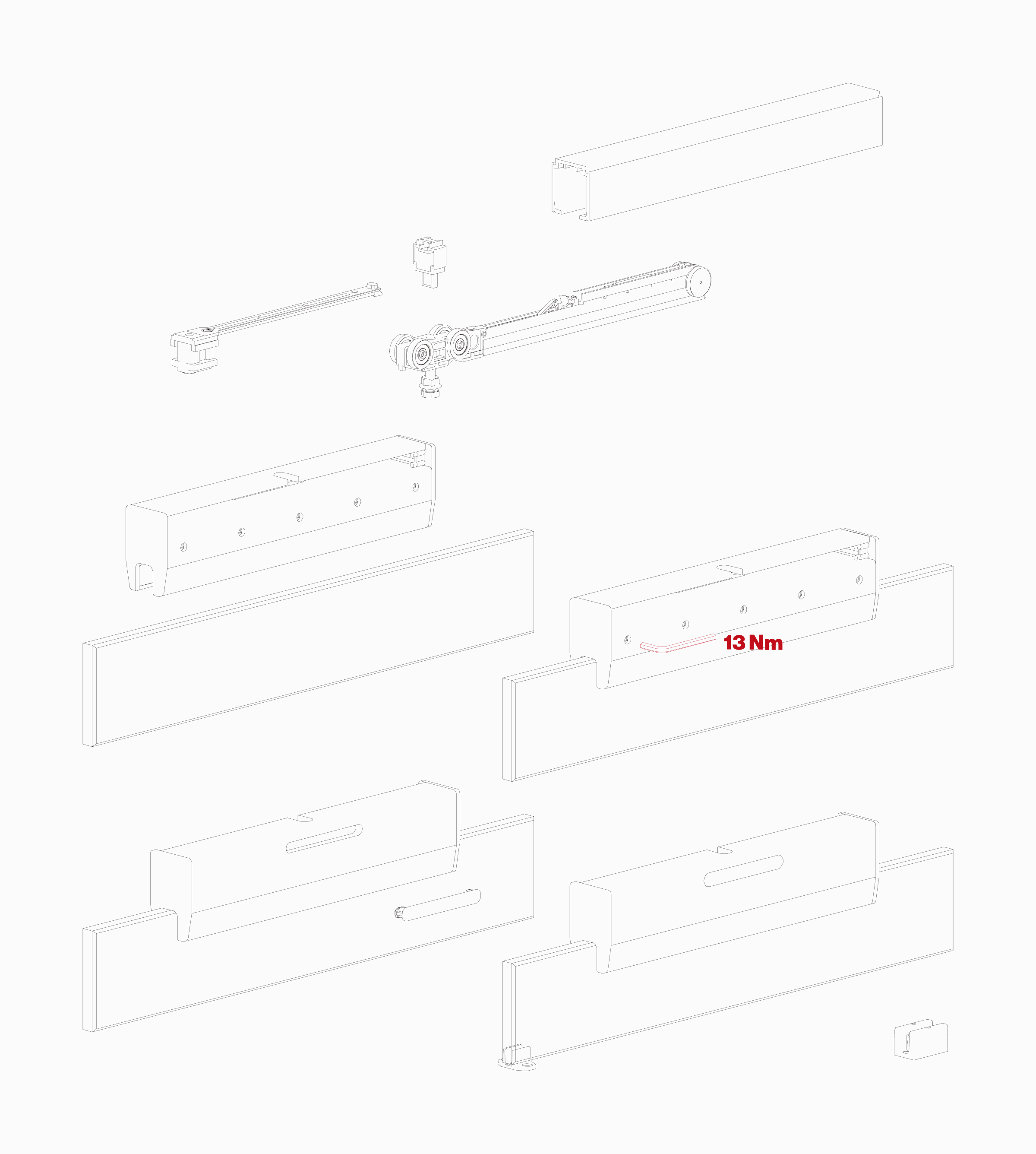 Pronto technical drawing