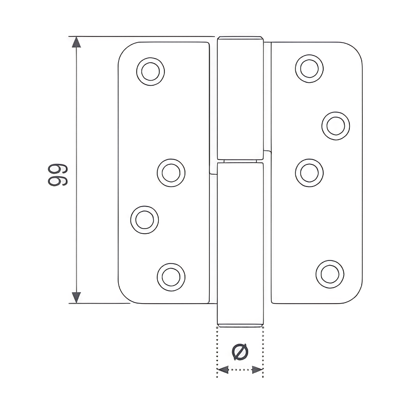 Technical drawing of R60