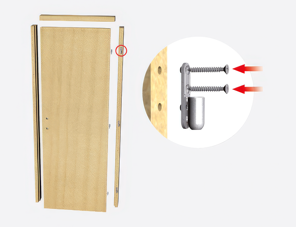 Diagram demonstrating installation of Rever