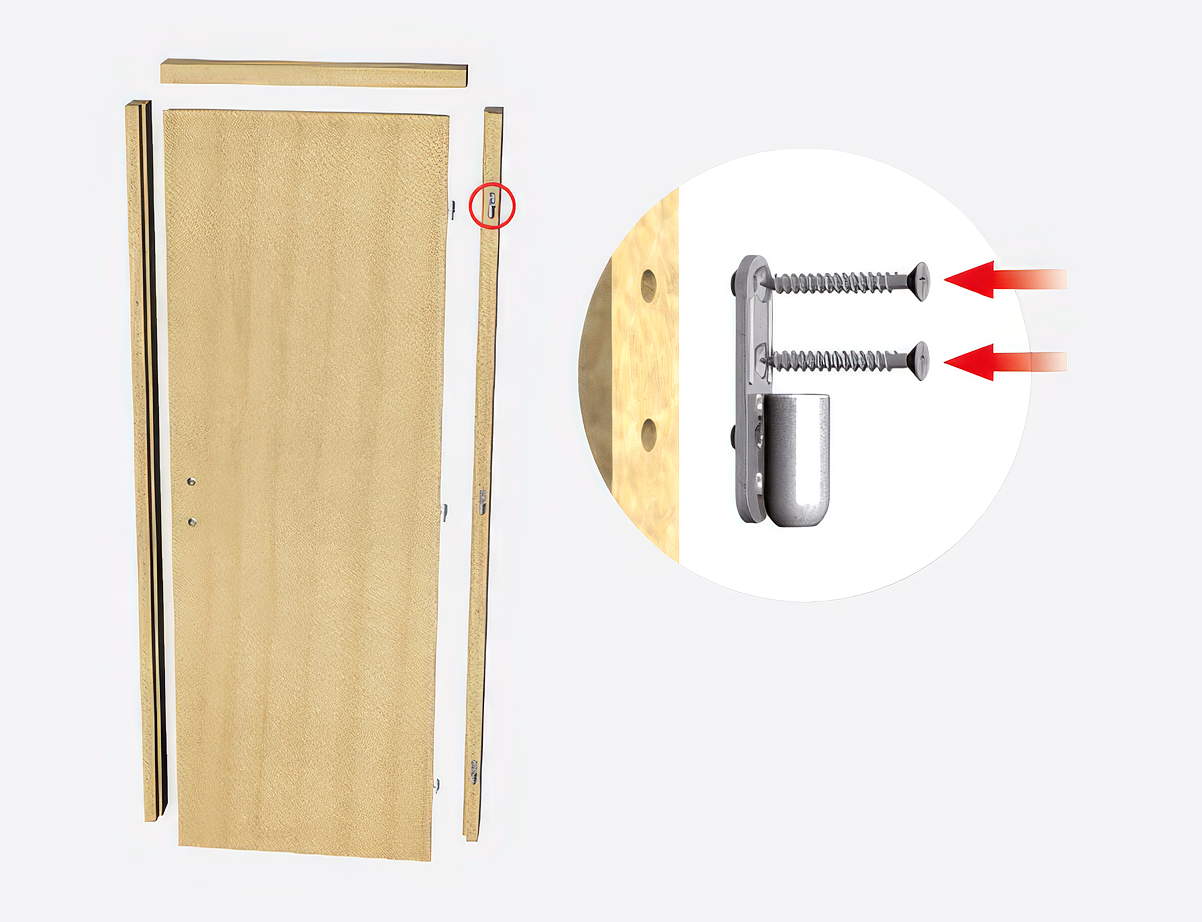 Diagram demonstrating installation of Rever