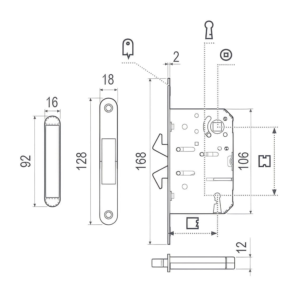Scivola TT technical drawing