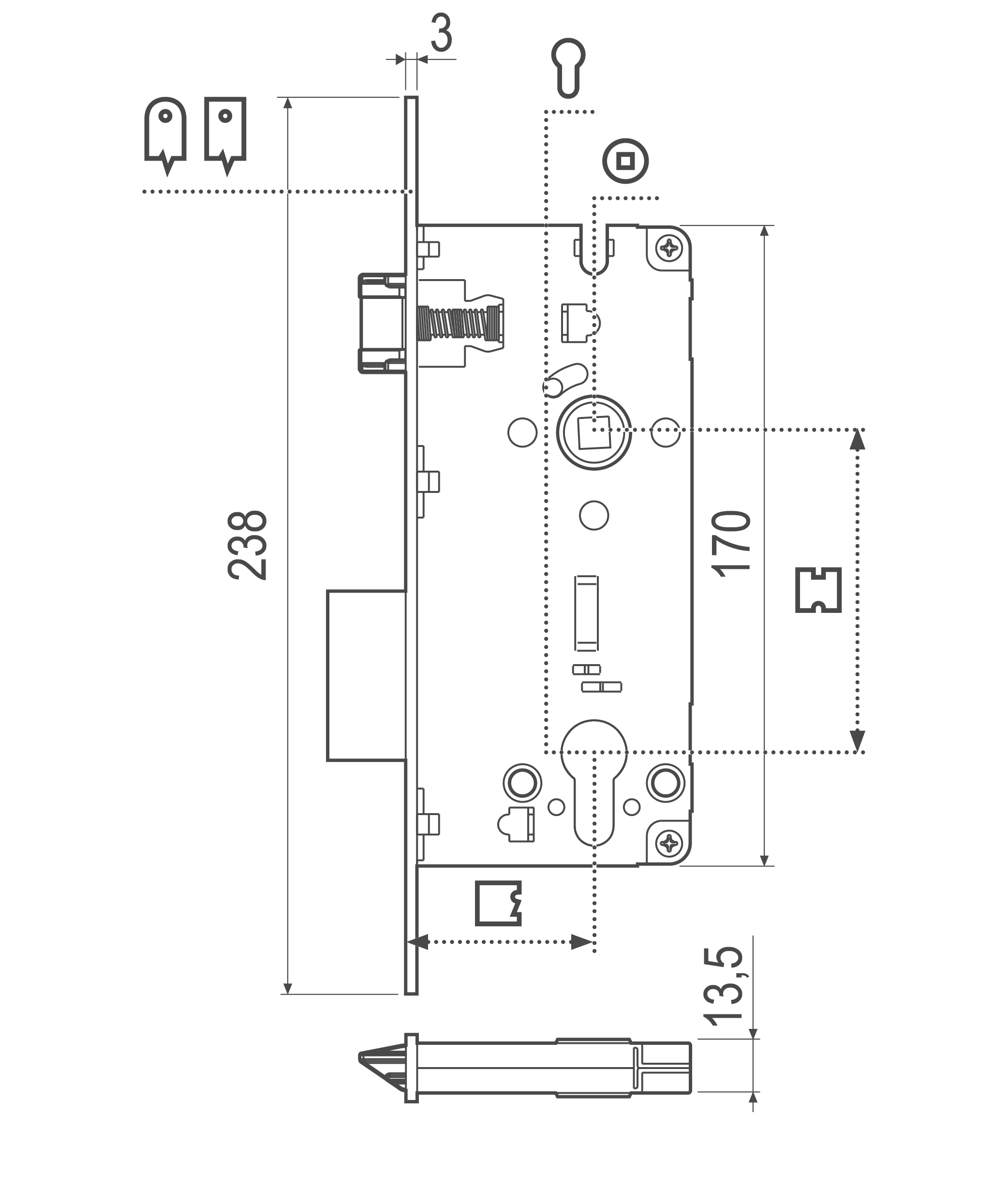 Sicurezza 2.0 technical drawing