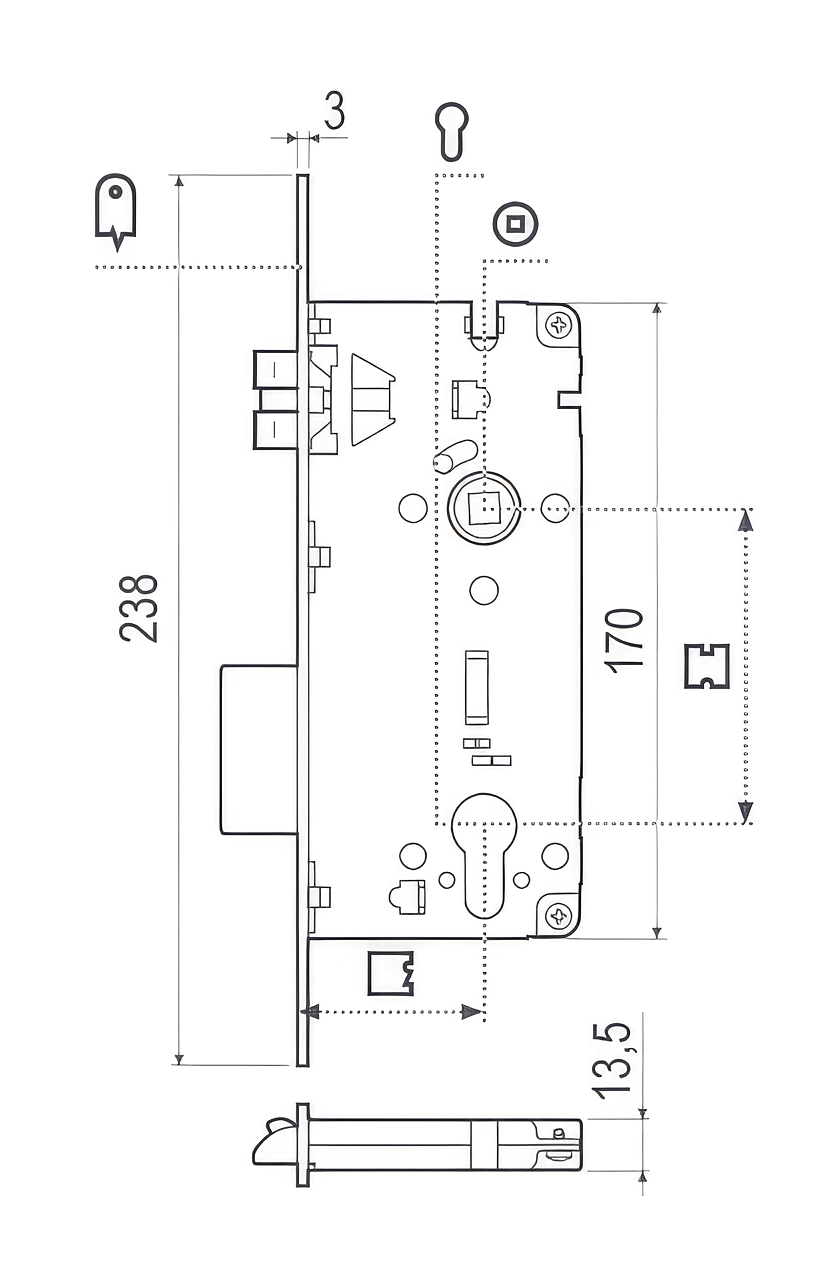 Sicurezza SL technical drawing