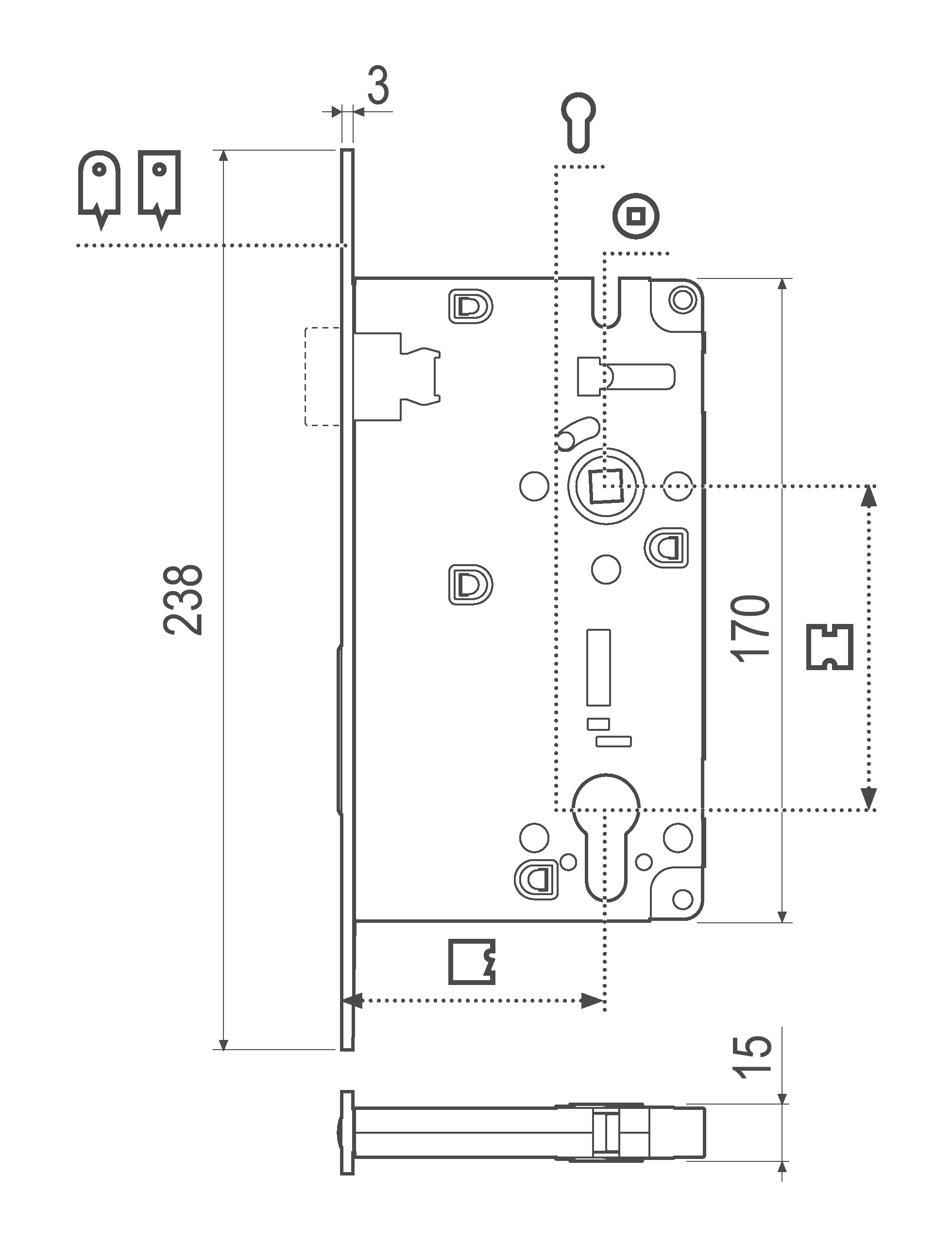 Sicurezza XT technical drawing