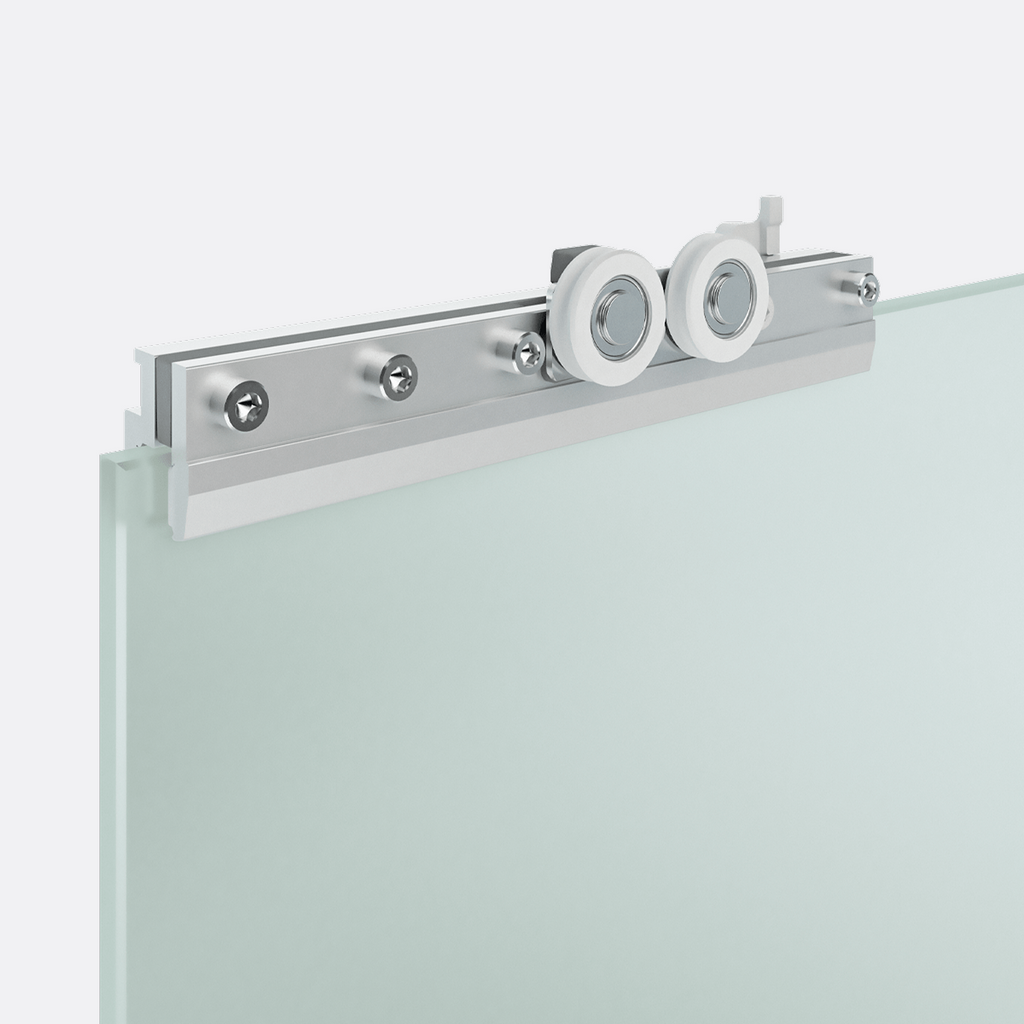 Close-up of Solo Vetro's door mechanism
