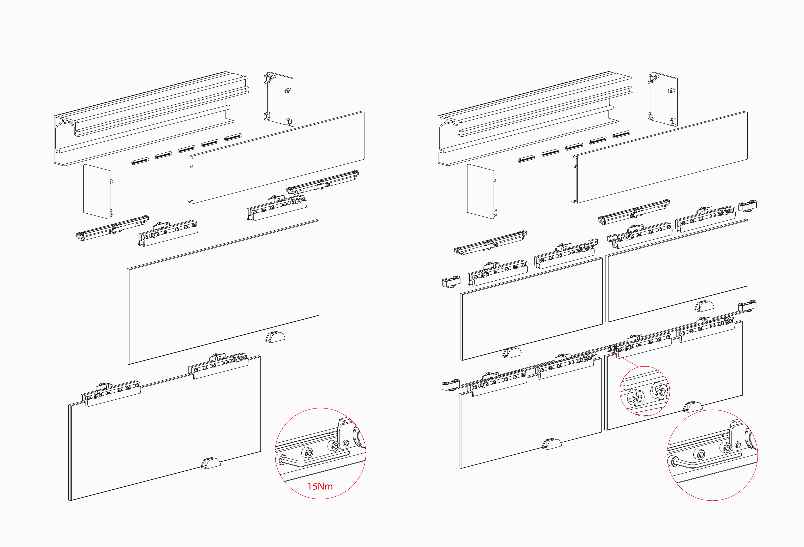 Solo Vetro technical drawing