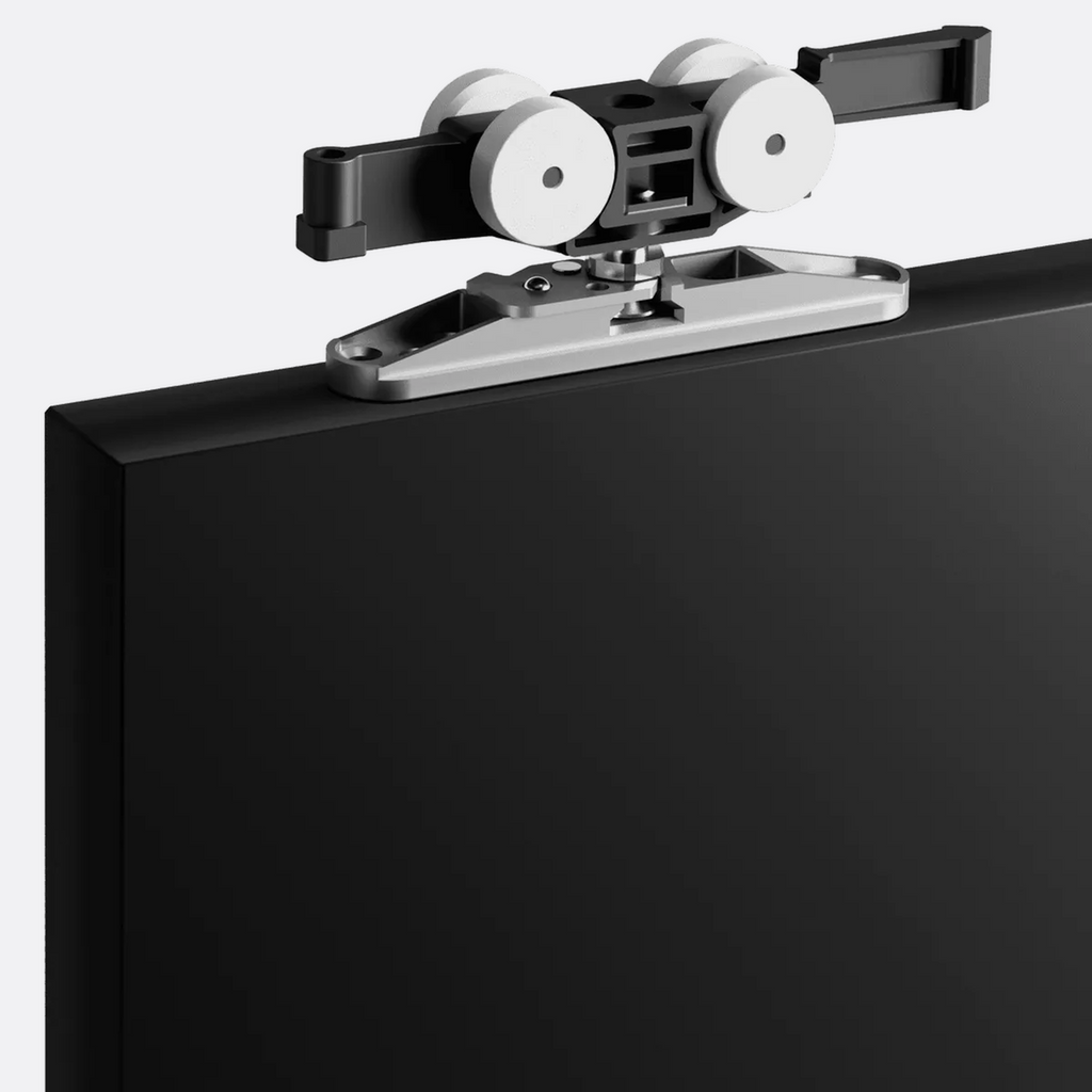 Close-up of Step Basic's sliding door mechanism
