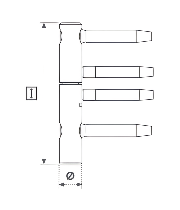 Technical drawing of Top