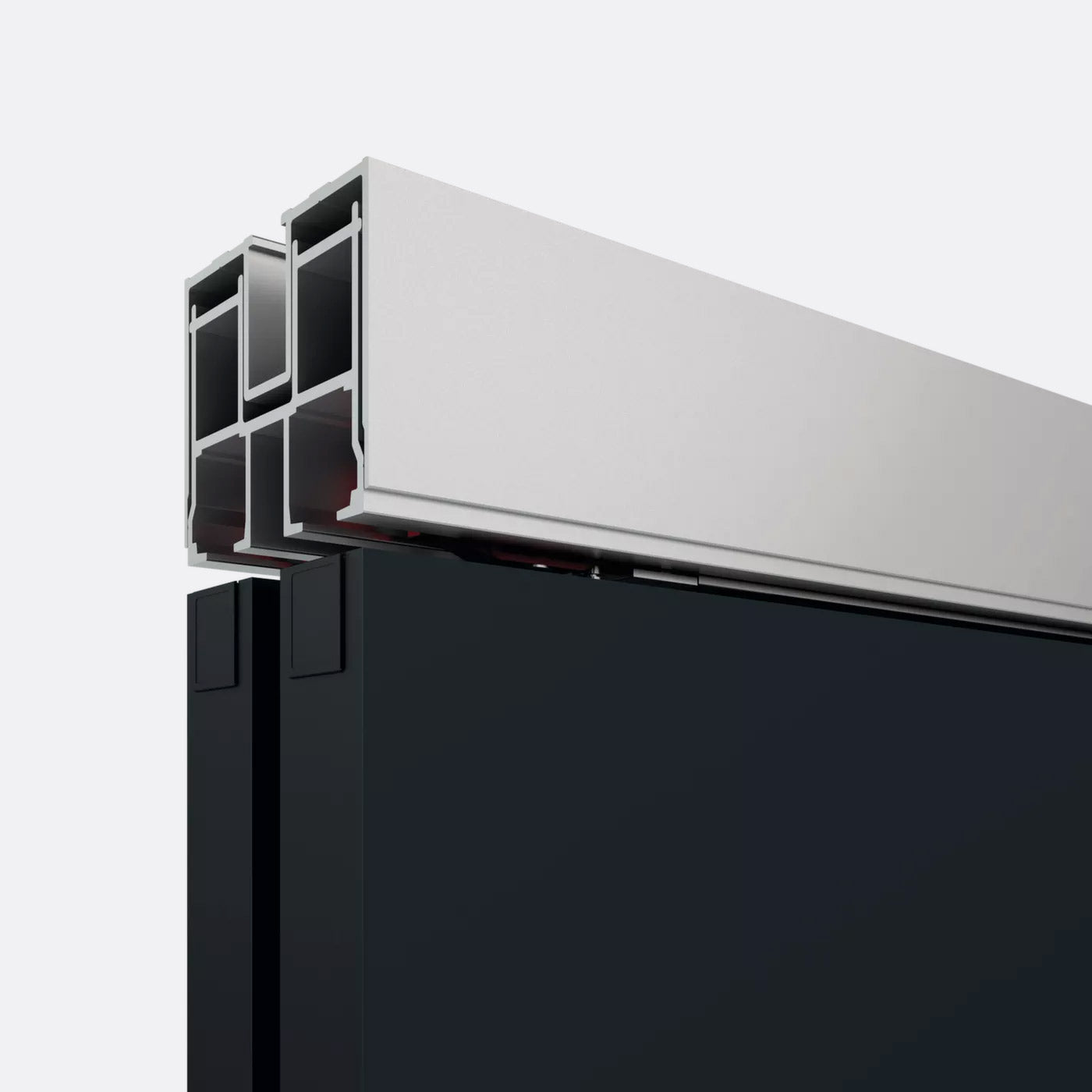 Ceiling upright bar track