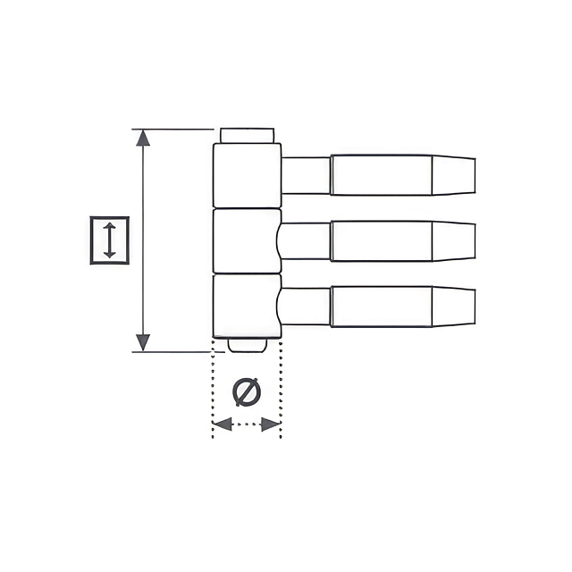Technical drawing of Tria