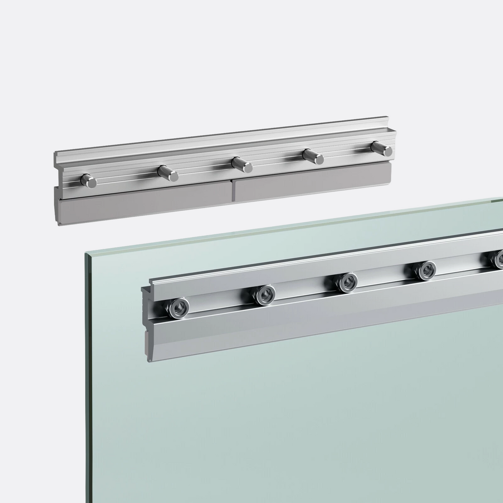Close-up of Vetro 40's clamps