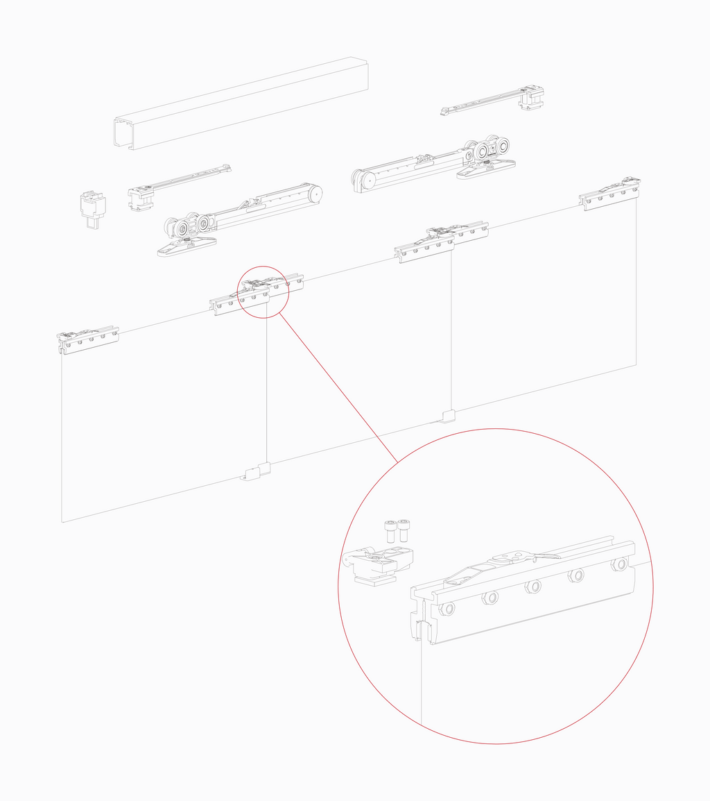Vetro 40 Drag technical drawing