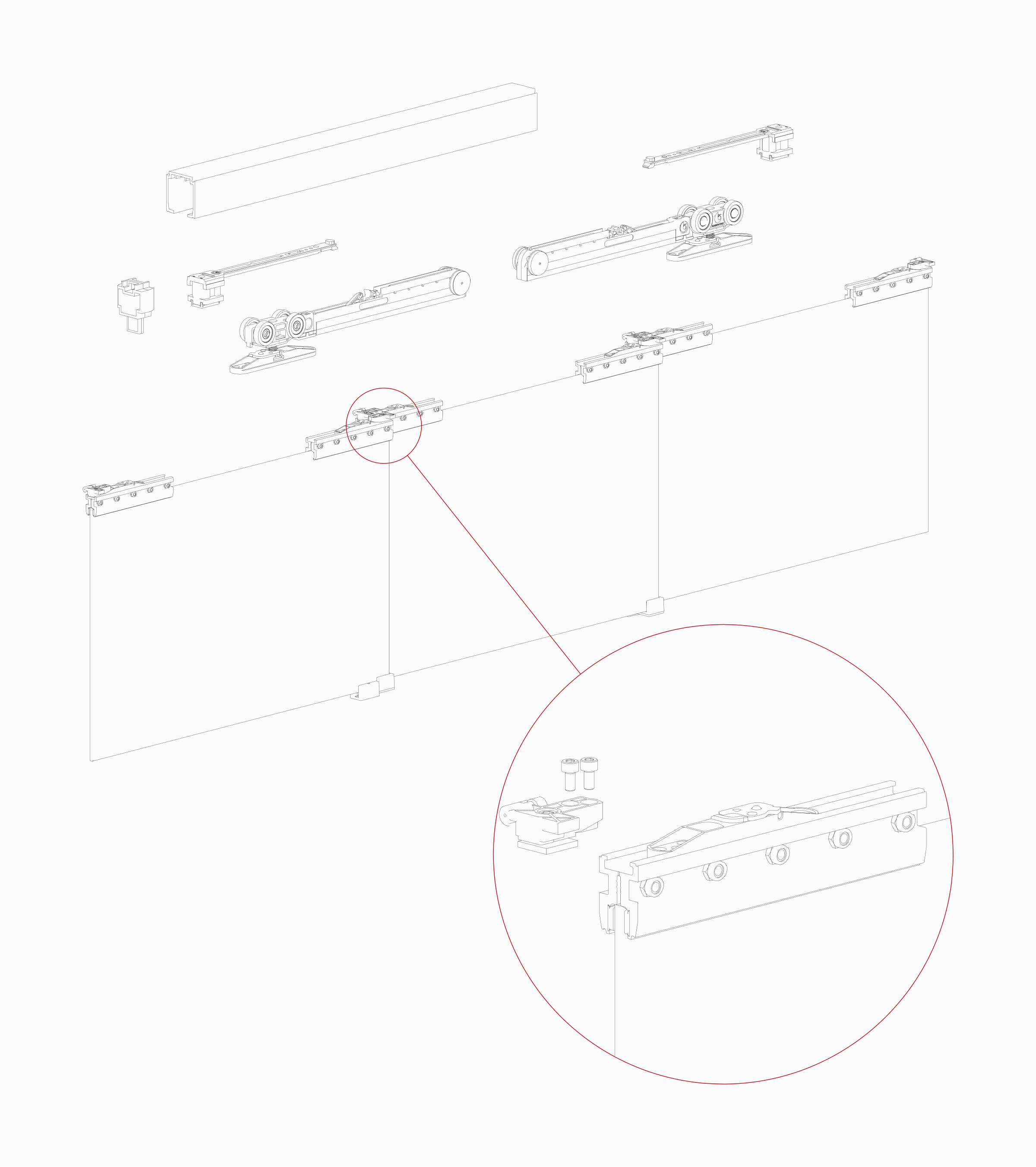 Vetro 40 Drag technical drawing