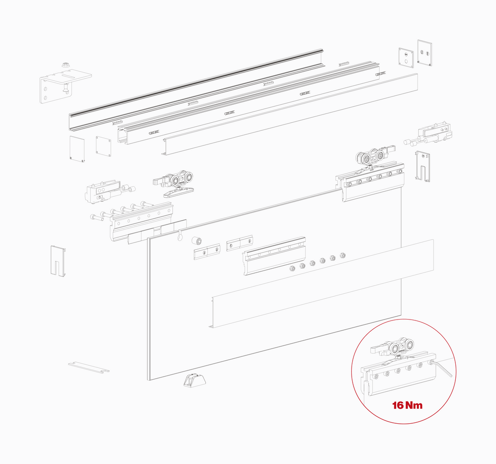 Vetro 74 technical drawing