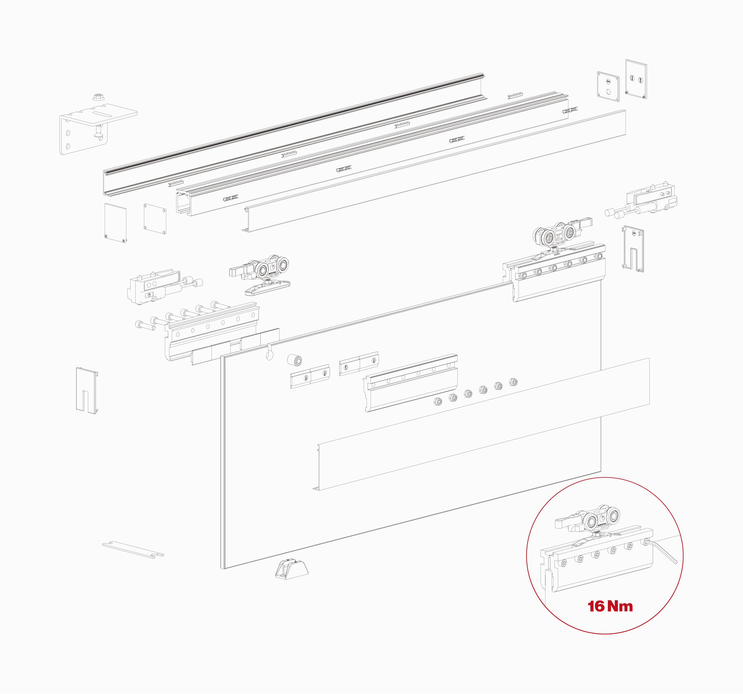 Vetro 74 technical drawing