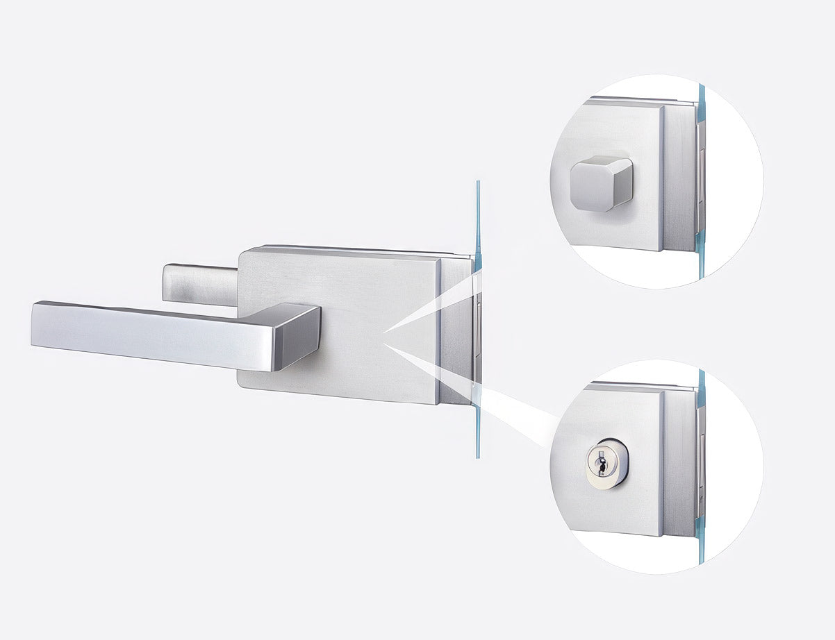 Diagram showing lock options for Vitra