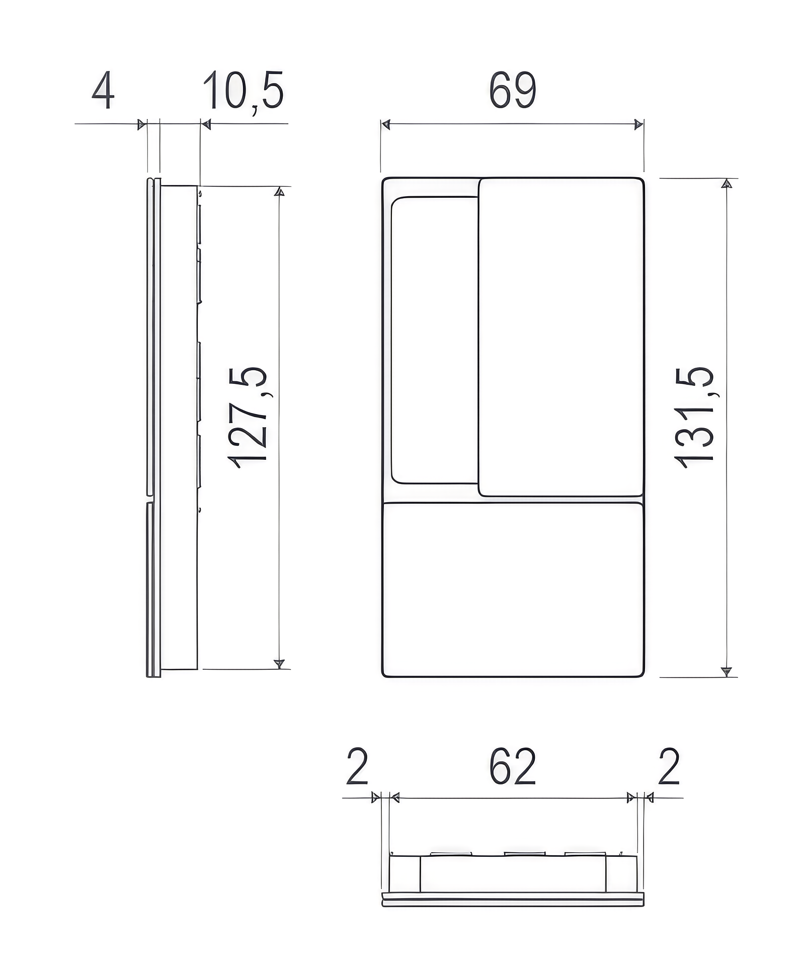 Technical drawing of Wave