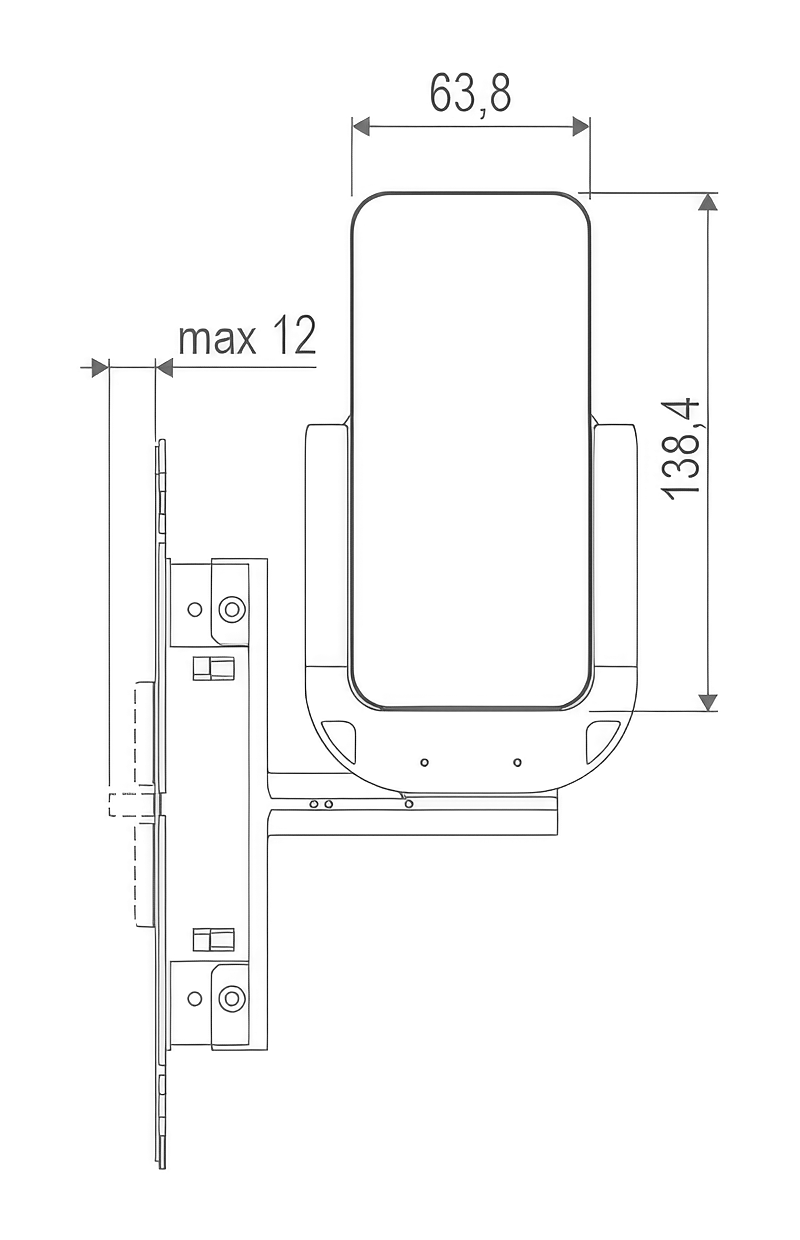 Technical drawing of Zero